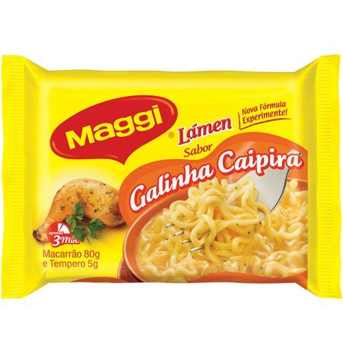 Macarrão Instantâneo Maggi 85gr Galinha Caipira