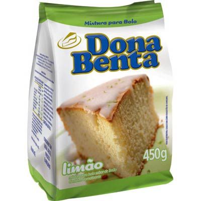 Mistura p/ Bolo Dona Benta 450gr Limão